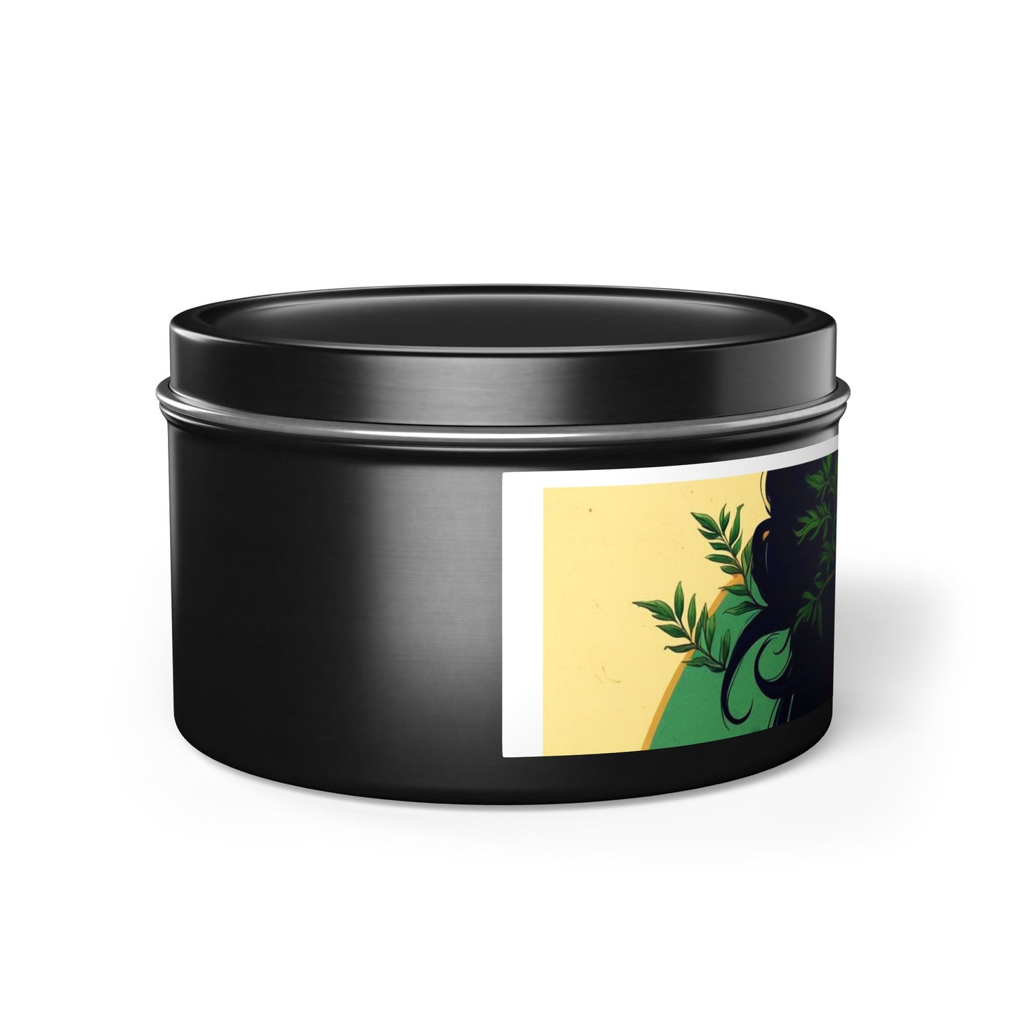 Artistic Tin Candles with Floral Design, Relaxing Home Decor, Gift for Her, Self-Care, Aromatherapy Candles, Birthday Gift