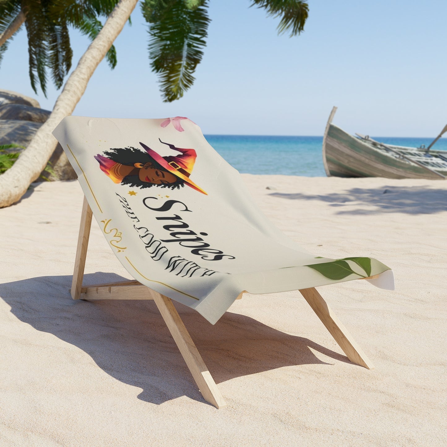 Witchy Beach Towel - Perfect for Summer, Pool Parties, or Magical Getaways, The Good Witch Inspired, Gifts for Beach Lovers, [...]