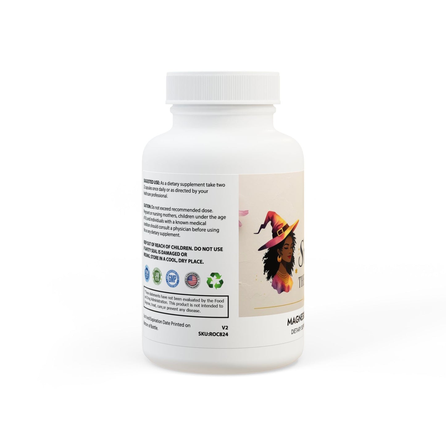 Magnesium Glycinate Supplement (60 Capsules)