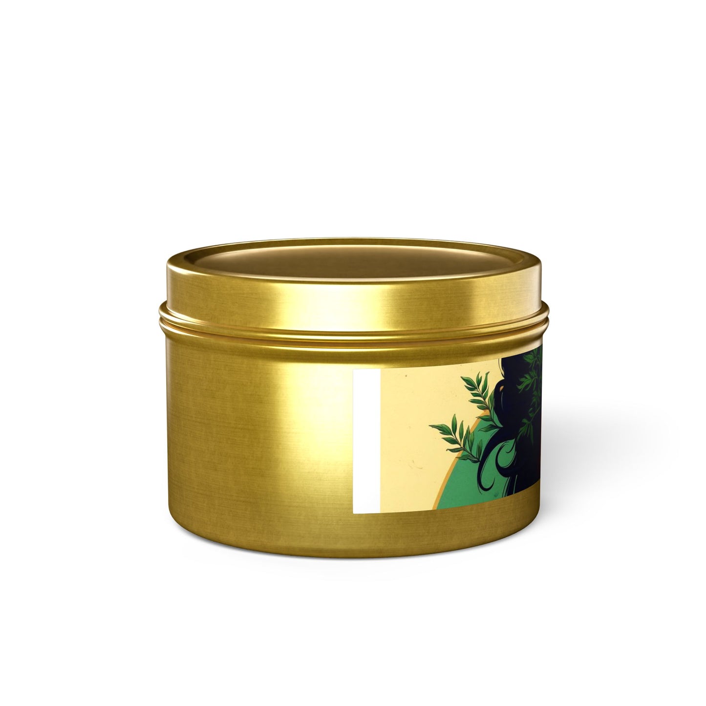 Artistic Tin Candles with Floral Design, Relaxing Home Decor, Gift for Her, Self-Care, Aromatherapy Candles, Birthday Gift