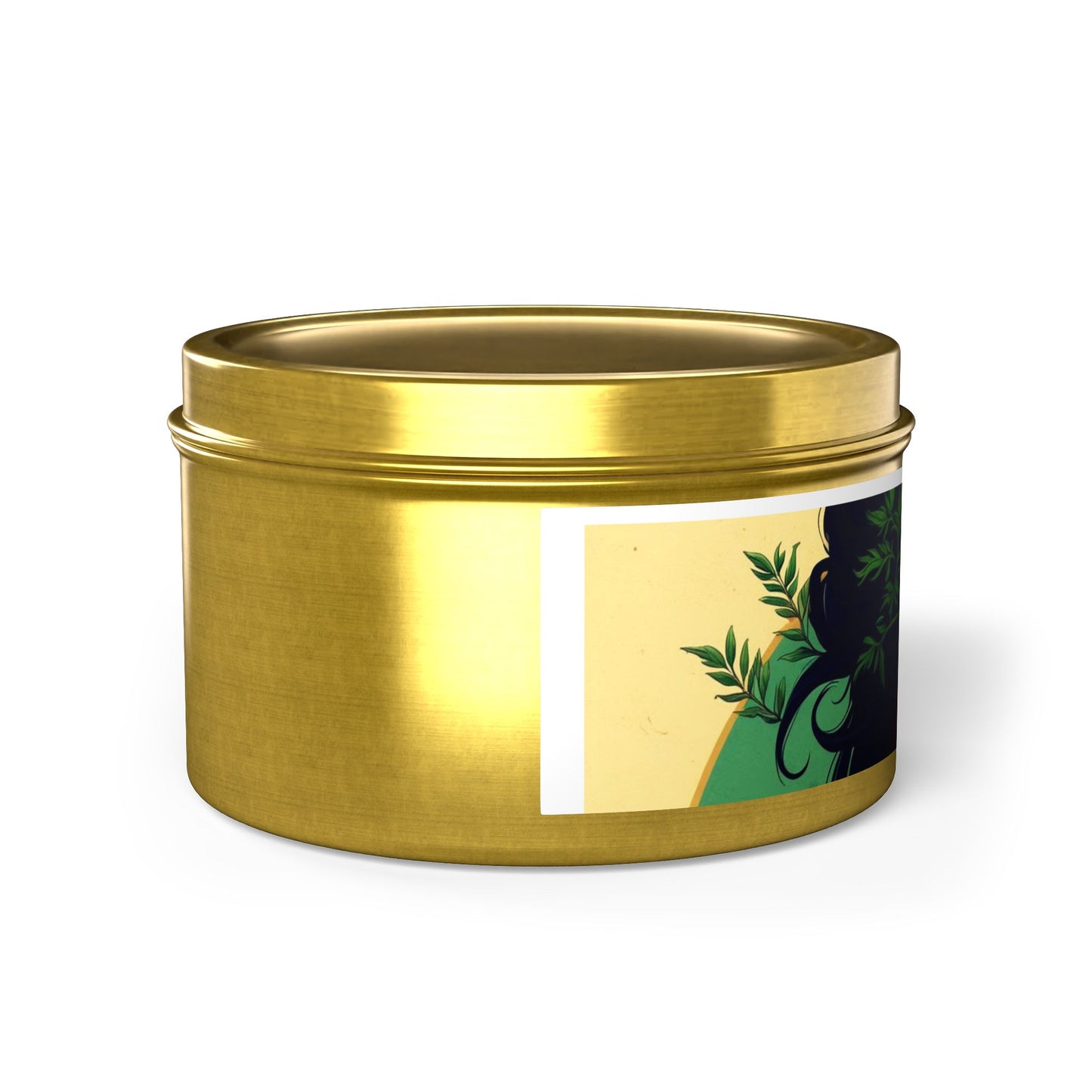 Artistic Tin Candles with Floral Design, Relaxing Home Decor, Gift for Her, Self-Care, Aromatherapy Candles, Birthday Gift