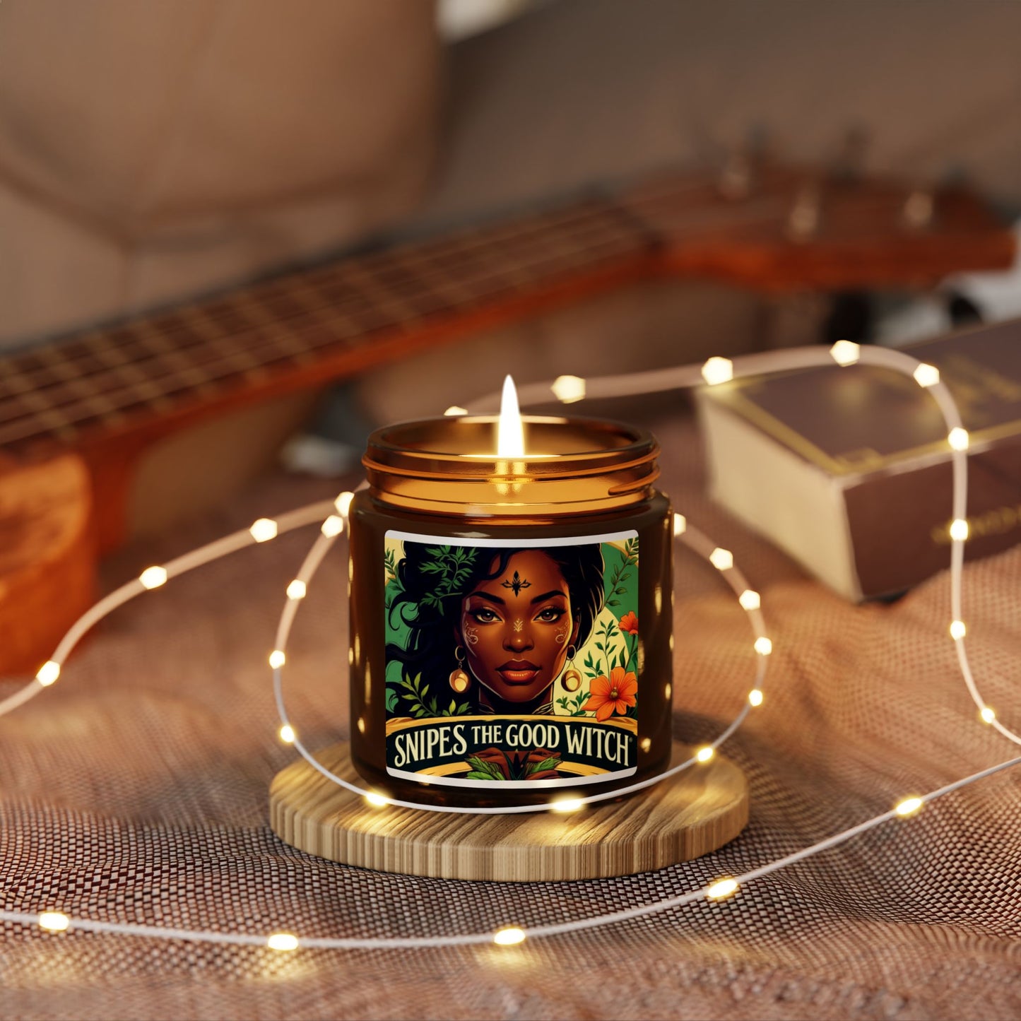 Enchanting Scented Soy Candle | Snipes the Good Witch | Eco-Friendly Decor, Gift for Witchy Vibes, Home Fragrance, Spiritual Cleanse, [...]