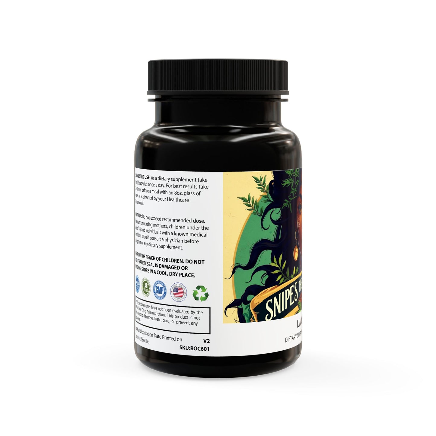 L-Arginine Supplement (60 Capsules)