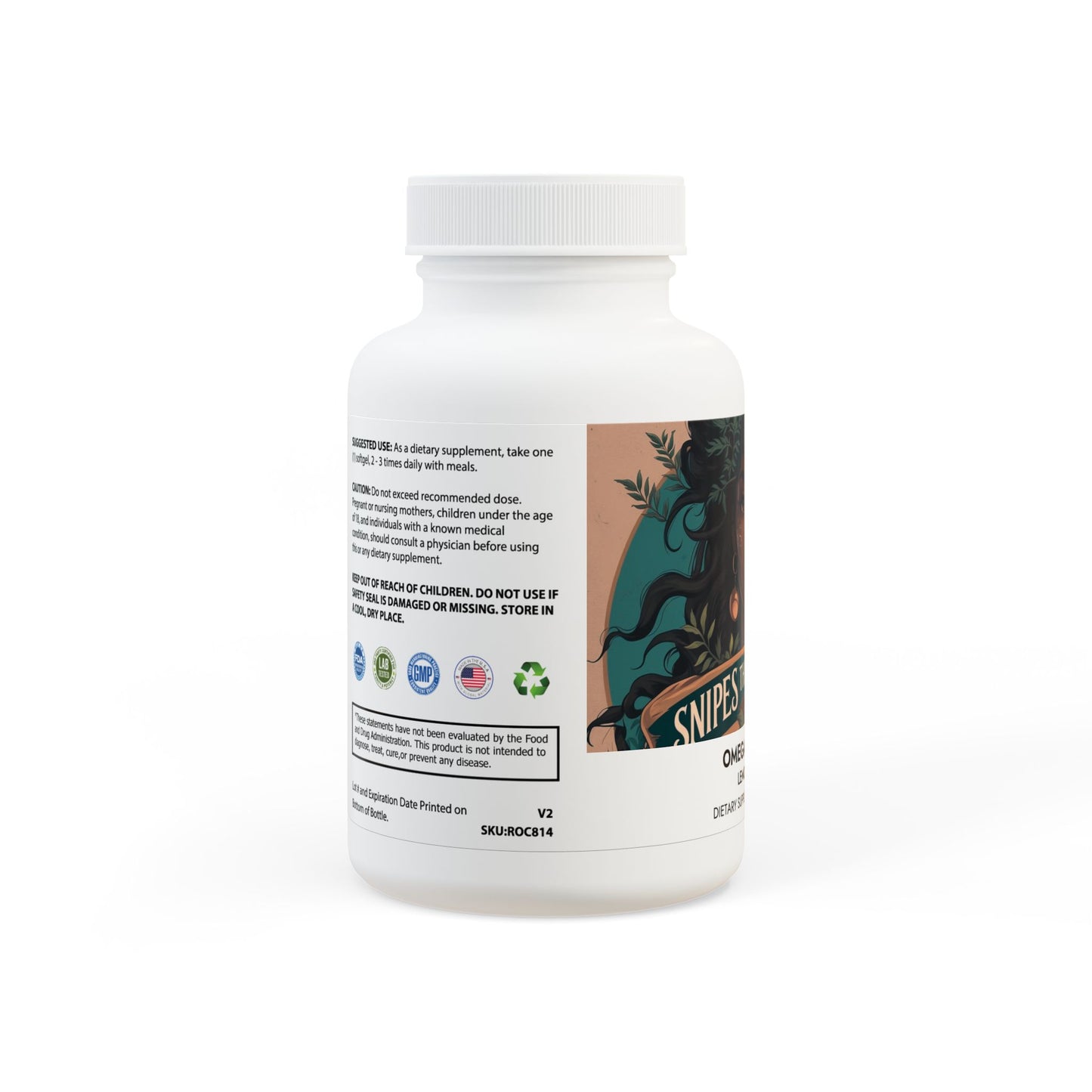 Omega 3 Fish Oil Supplement (60 Softgels)