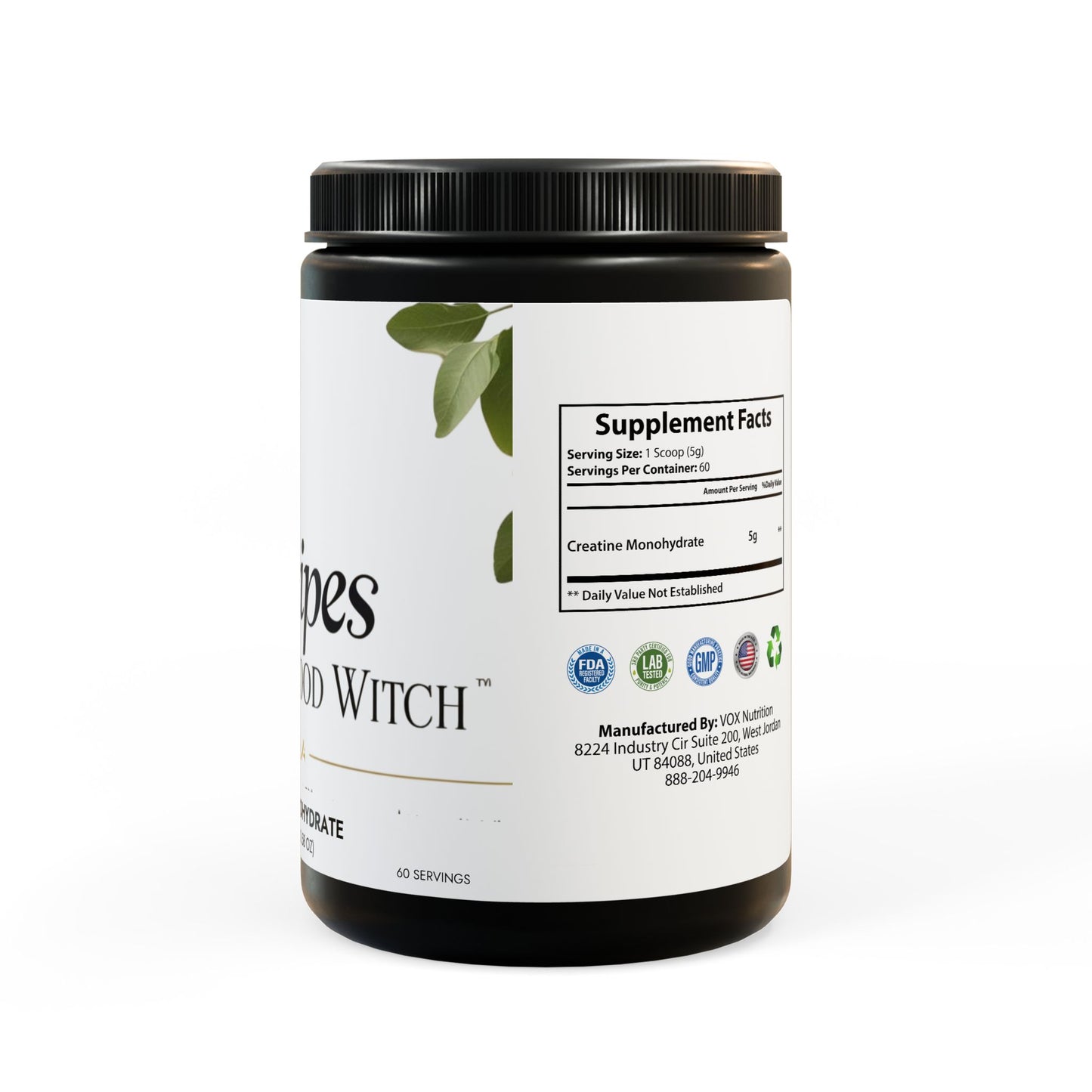 Creatine Monohydrate Supplement (300g, 10.58oz)