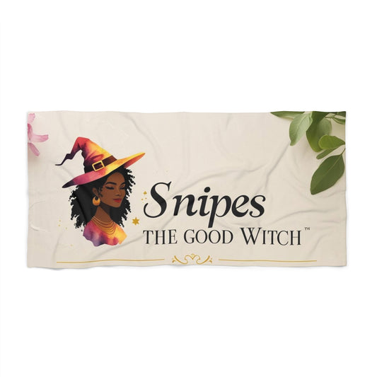 Witchy Beach Towel - Perfect for Summer, Pool Parties, or Magical Getaways, The Good Witch Inspired, Gifts for Beach Lovers, [...]